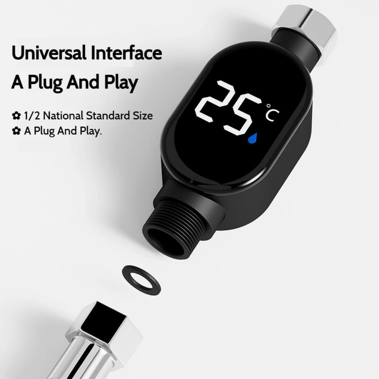 ThermFlow, pametni LED tuš termometer - Image 10
