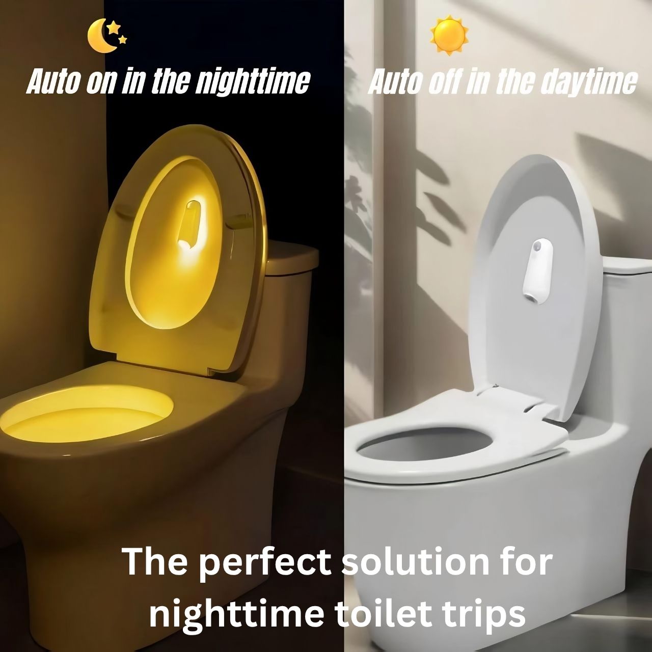 LED lučka s senzorjem gibanja za WC in dom, Toily - Image 4