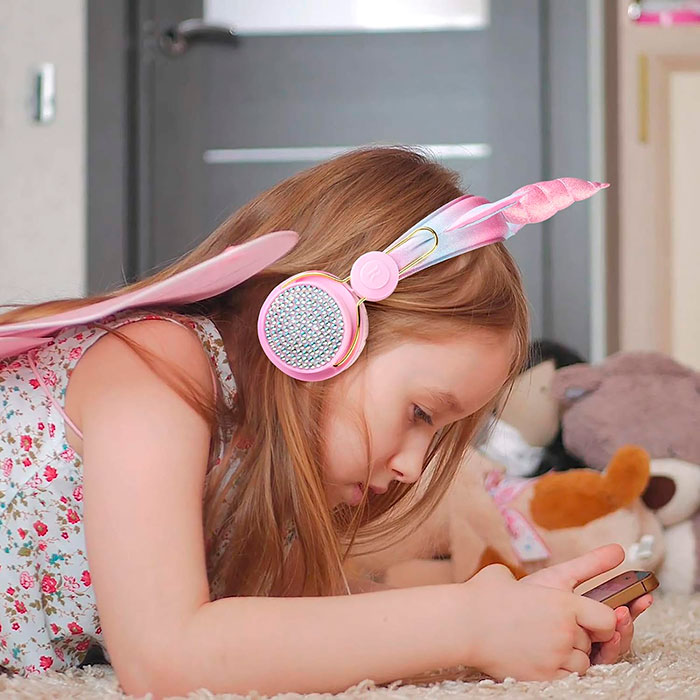 UnicornBuds, brezžične otroške slušalke z izgledom samoroga - Image 10