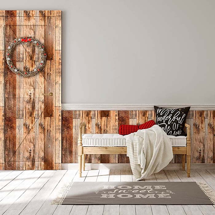 VintageWall, samolepilna nalepka z izgledom naravnega lesa  (300 x 45 cm) - Image 6