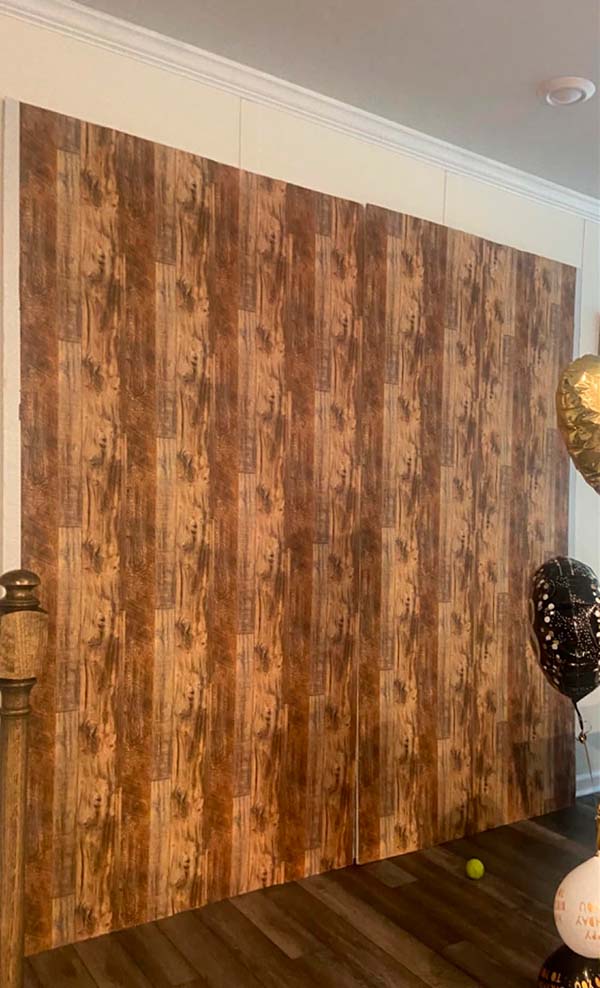 VintageWall, samolepilna nalepka z izgledom naravnega lesa  (300 x 45 cm) - Image 10