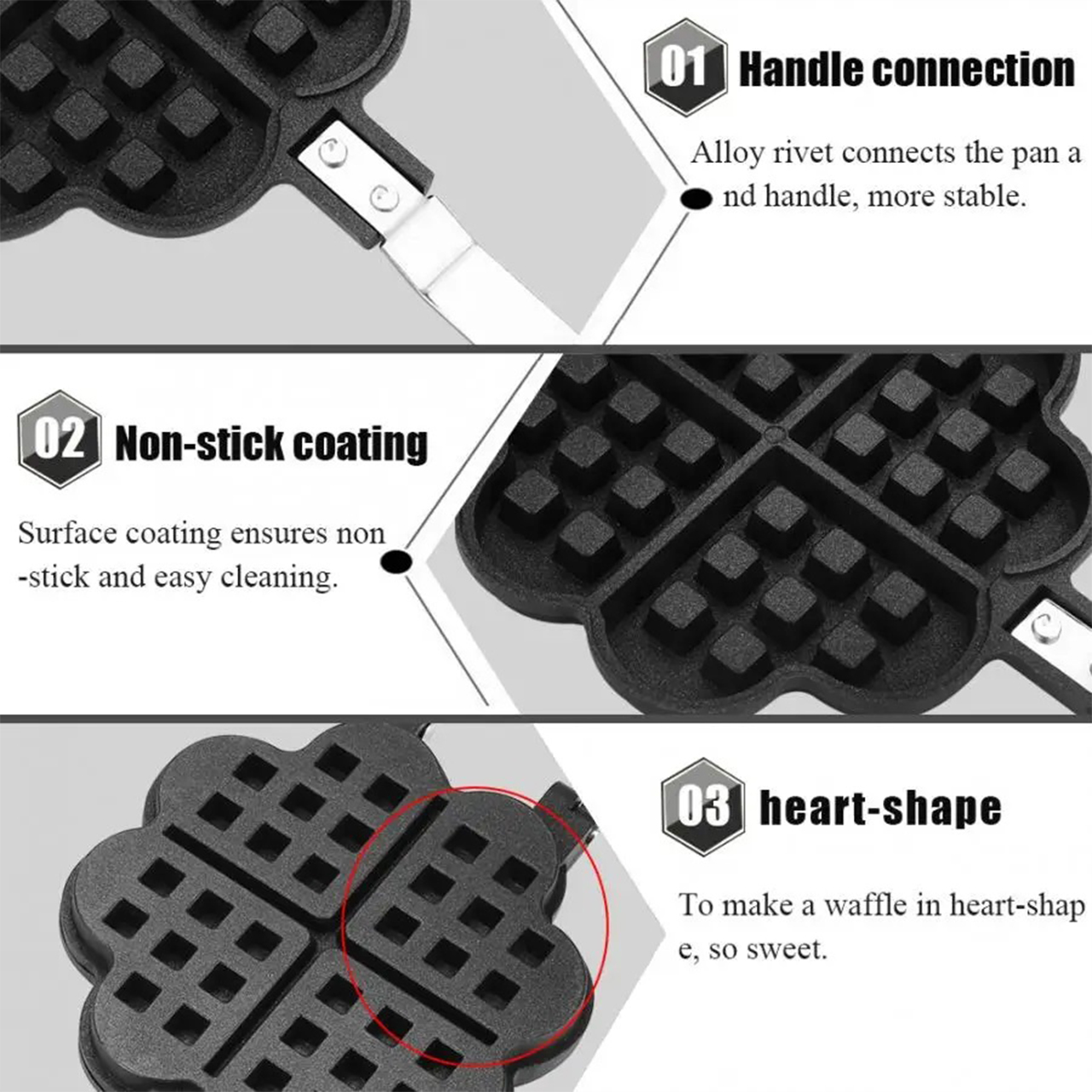 WaffleMaker, ponev za peko vafljev - Image 3