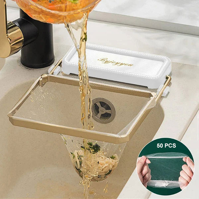 WasteStrainer, držalo z mrežico, ki ga namestite na kuhinjsko korito - Image 3