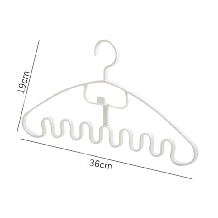 WavyHanger, valovit obešalnik za obešanje več kosov hkrati (10 kosov) - Image 2