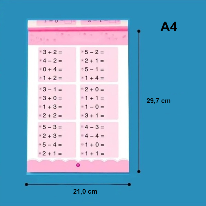 WorkBookMath, delovni zvezek za seštevanje in odštevanje do 100 - Image 2